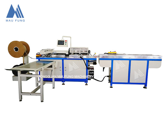 2000pcs/H 510*800mm โน๊ตบุ๊ก ตารางงาน โต๊ะทํางาน เครื่องผูกสายเจาะสองสาย MF-DPBM500