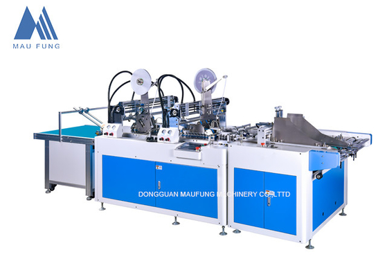 อัตโนมัติ Double-Side ผูกเทปติดต่อเครื่องสําหรับกล่องกระดาษกล่องกล่อง MF-ATM900