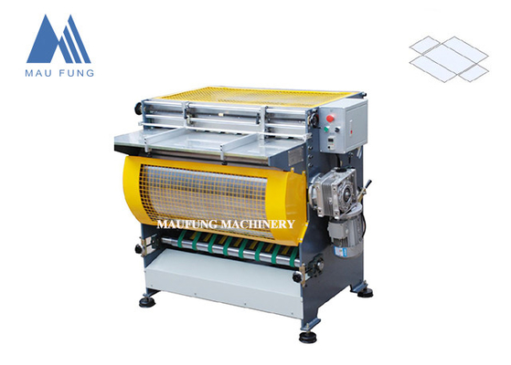 เครื่องทำร่องวีสำหรับกระดาษแข็งกึ่งอัตโนมัติสำหรับทำกล่องแข็ง MF-1200A