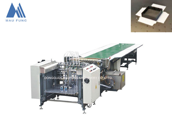 อัตโนมัติกระดาษอาหาร 800MM กล่องแข็งกระดาษ Glueing เครื่อง MF-SJ850A