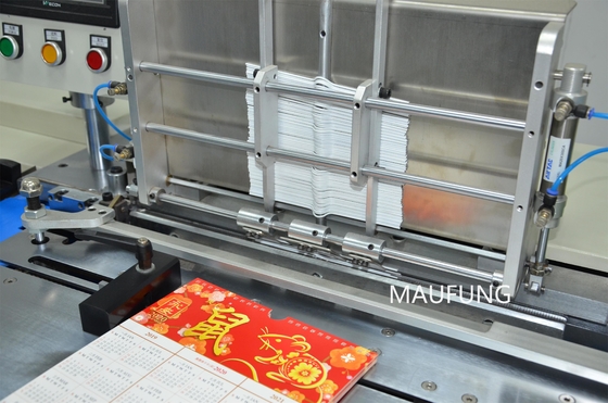 เครื่องเข้าเล่มแบบกึ่งอัตโนมัติ Maufung Semi Auto A5 Double Loop Twin Coil Notebook Wire O Binding Machine MF-SDM520