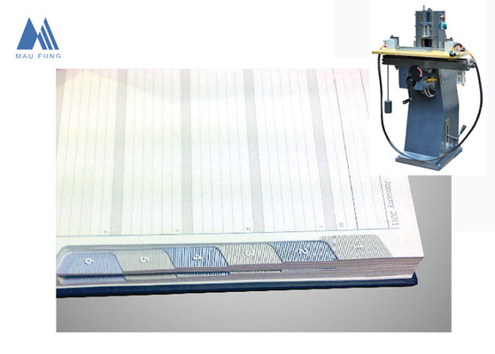 Semi Auto Book Edge Index Tab Cutting Machine สําหรับโรงงานทําน็อตบุ๊ค MF-CIM450