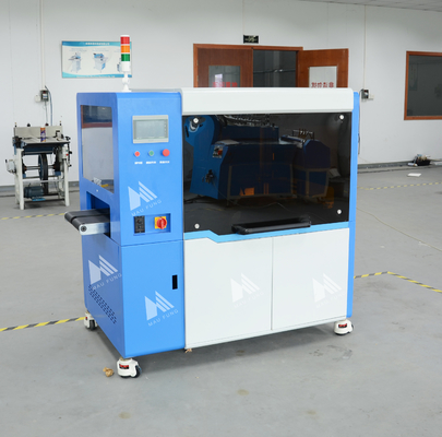 เครื่องตัดมุมกลมหนังสือเด็กแบบบอร์ดบุ๊คสองหัวอัตโนมัติเต็มรูปแบบแบบนิวเมติก MF-ACM380