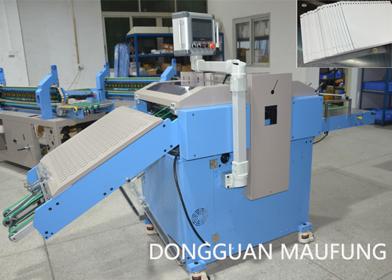 เครื่องตัดแท็บดัชนีสมุดบันทึกไดอารี่อัตโนมัติเต็มรูปแบบ China Maufung Machinery MF-PBM350