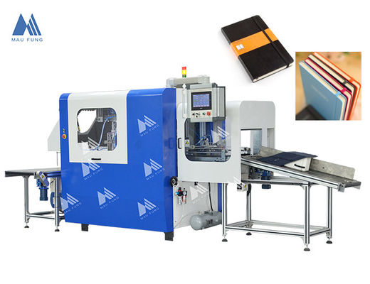 ขนาด A4 Full Auto Hard Case Elastic Band Inserting Machine เครื่องผูกหนังสือปกแข็ง เครื่องผูกหนังสือ MF-FEM450
