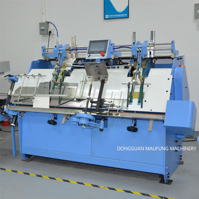 เครื่องติดกาวและพับกระดาษหัวท้ายสมุดโน้ตขนาด A4 อัตโนมัติความเร็วสูง รุ่น MF-EIM450