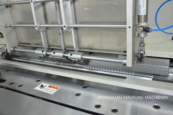 เครื่องเข้าเล่มแบบกึ่งอัตโนมัติ Maufung Semi Auto A5 Double Loop Twin Coil Notebook Wire O Binding Machine MF-SDM520