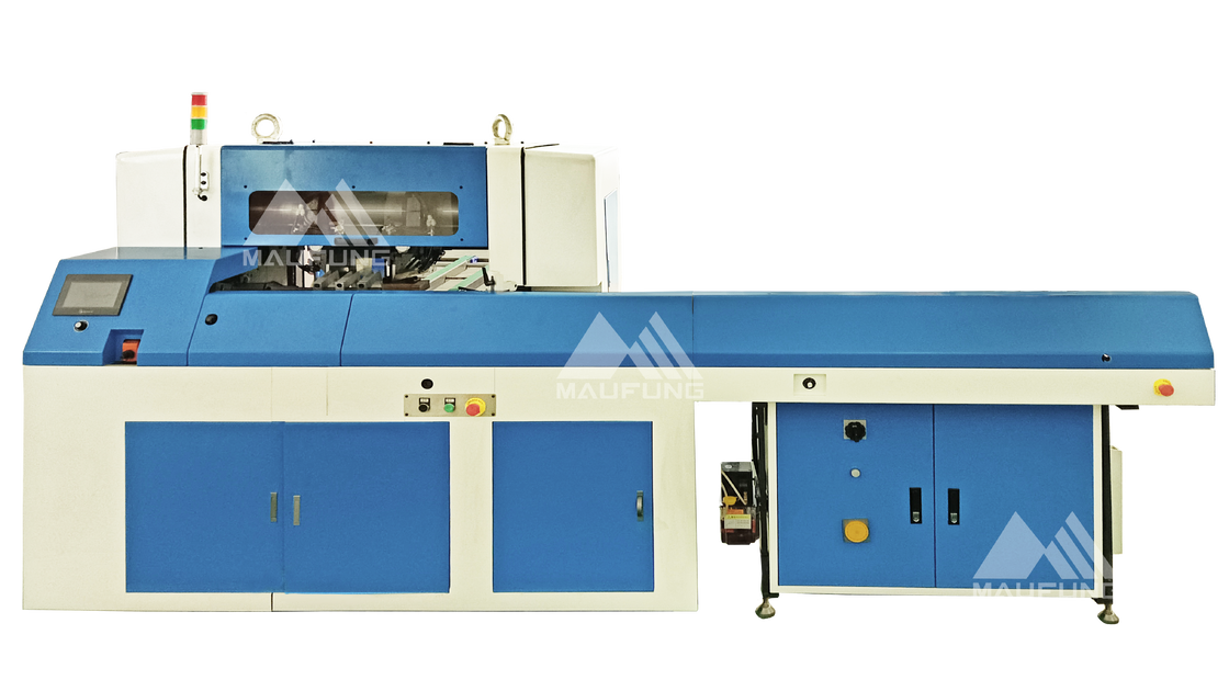 เครื่องทริมเมอร์มีดสามแบบอัตโนมัติ ระบบควบคุม PLC ของ Janpanese Keyance ระบบเชื่อมต่อ ISM ที่ปรับขนาดได้